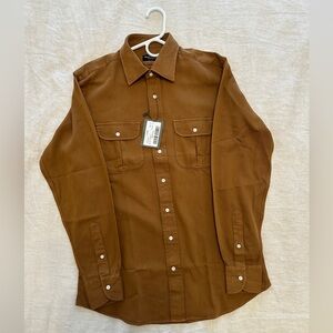 Spier & Mackay Twill Shirt NWT (Bark)